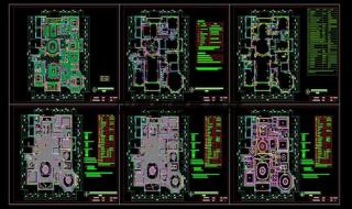 cad照明平面图怎么看 展示设计cad平面图